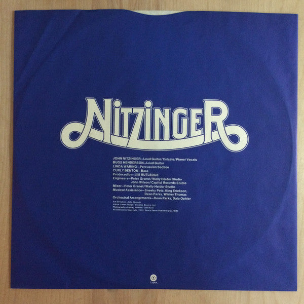 Nitzinger* : One Foot In History (LP, Album, Gat)