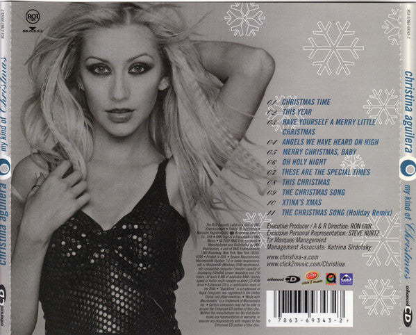 Christina Aguilera : My Kind Of Christmas (CD, Album, Enh, JVC)