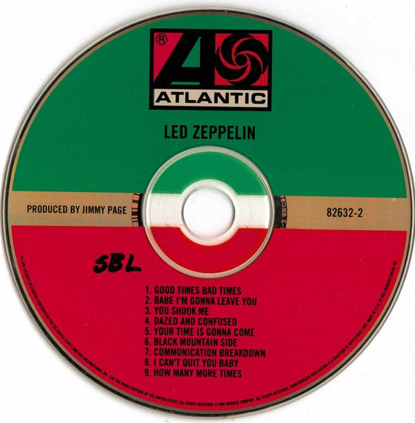 Led Zeppelin : Led Zeppelin (CD, Album, RE, RM, Spe)