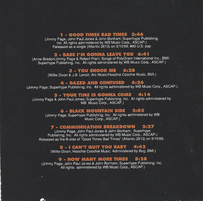 Led Zeppelin : Led Zeppelin (CD, Album, RE, RM, Spe)