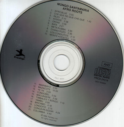 Mongo Santamaria : Afro Roots (CD, Comp, Club, RE, RM)