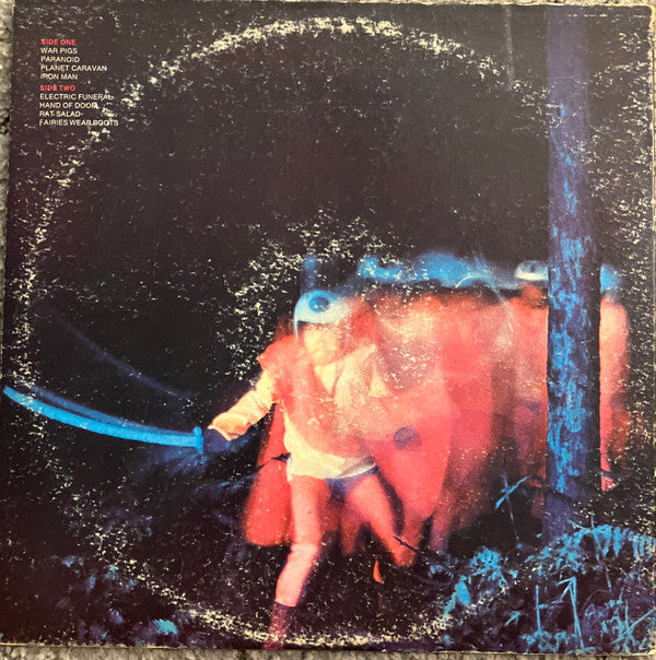 Black Sabbath : Paranoid (LP, Album, CSM)