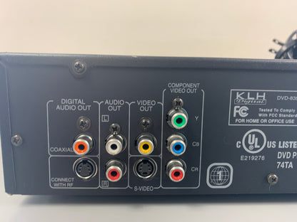 KLH DVD-8350 DVD/CD Player