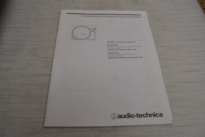 Audio Technica AT-LP120-USB Direct Drive Turntable * Manual * AT3900 Cartridge * Fully Serviced