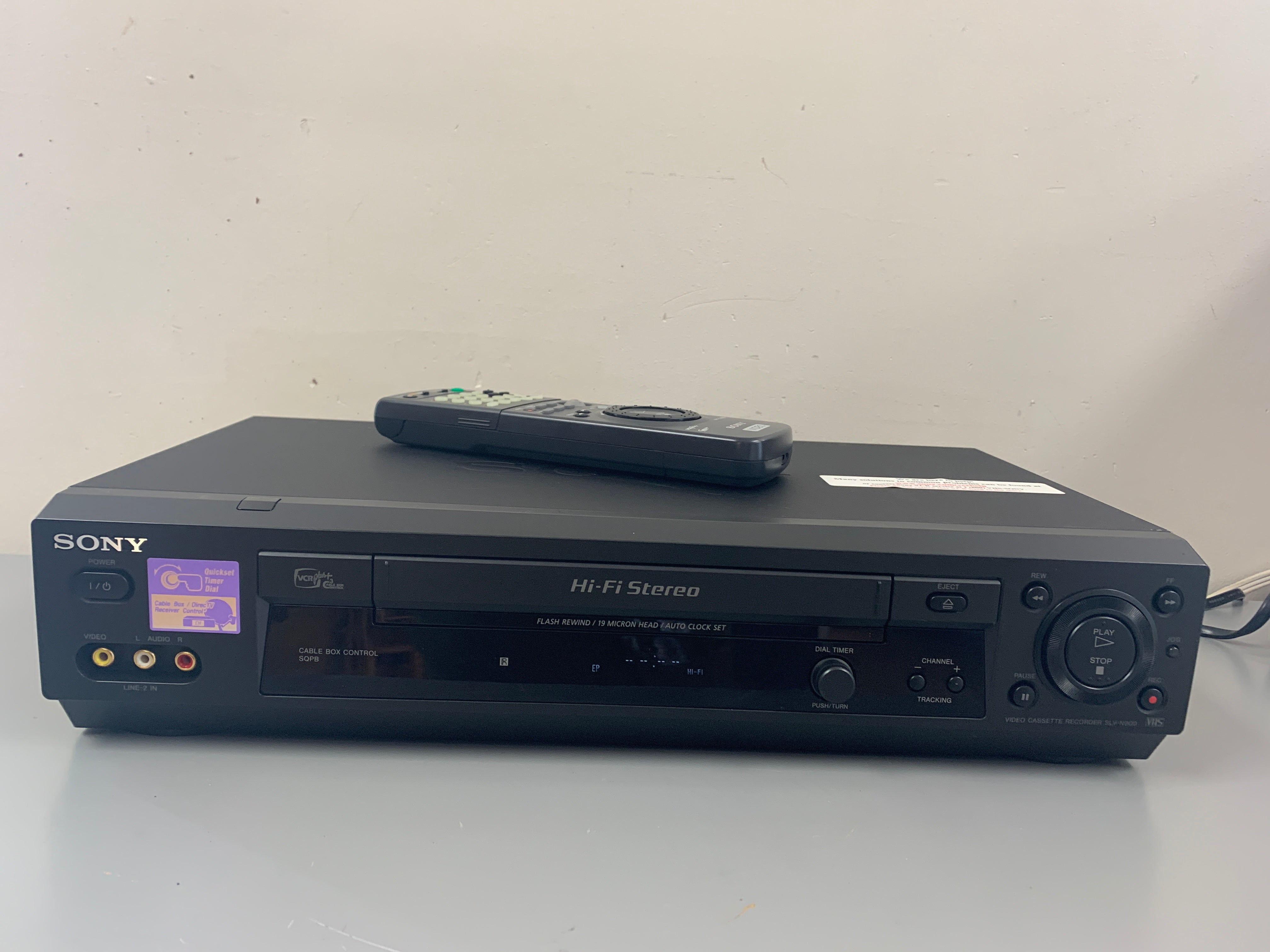 Sony SLV-N900 VCR * Remote – The Turntable Store