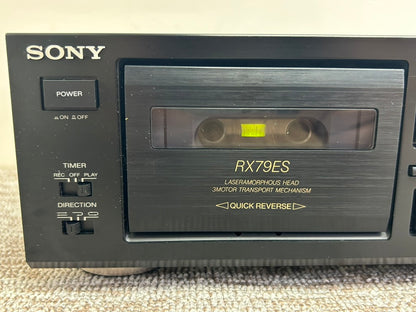 Sony TC-RX79ES Single Cassette Deck * ES Line * Fully Serviced * New Belts