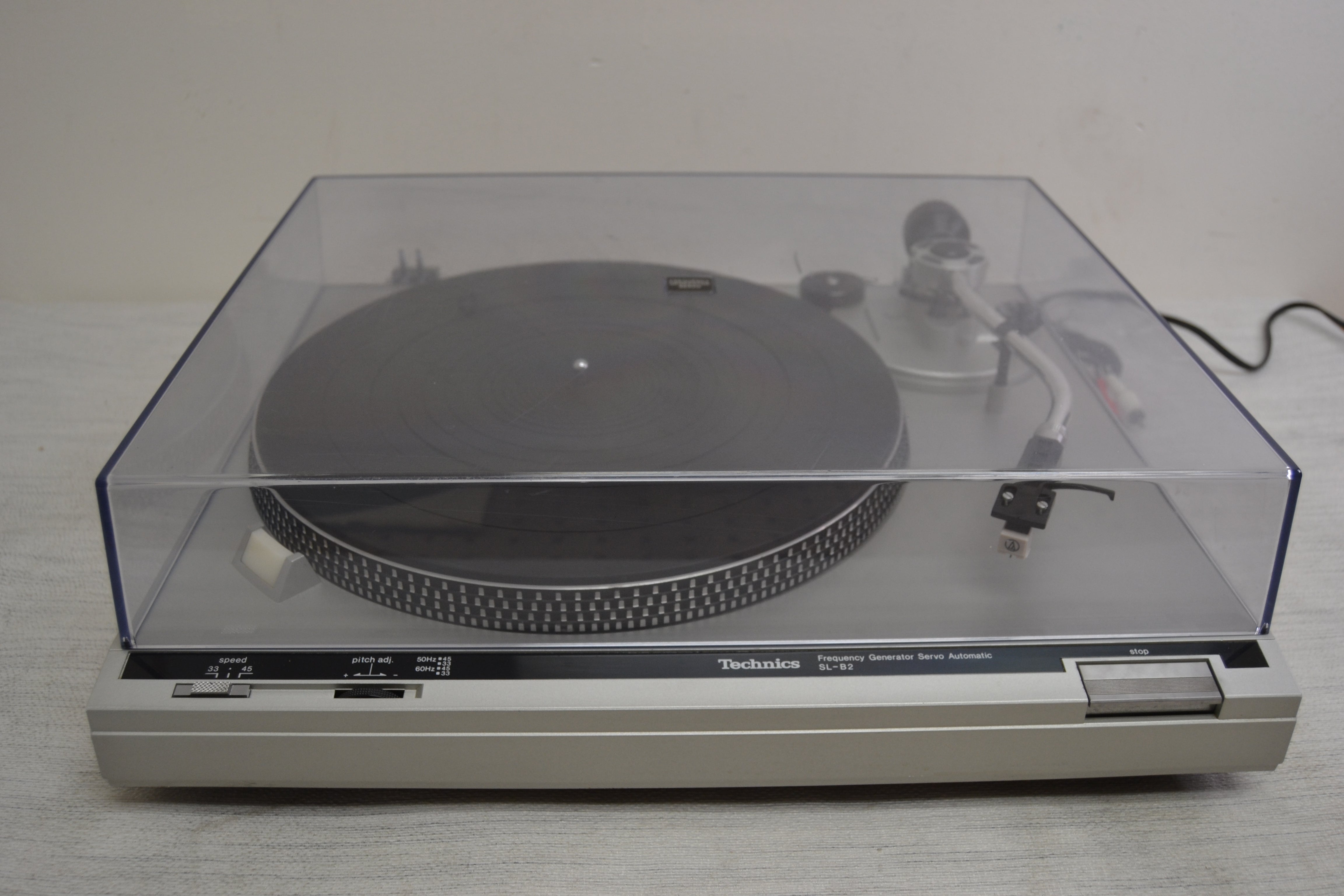 Technics SL-B2 Turntable * Fully Serviced * NEW Audio Technica AT3600 Cartridge