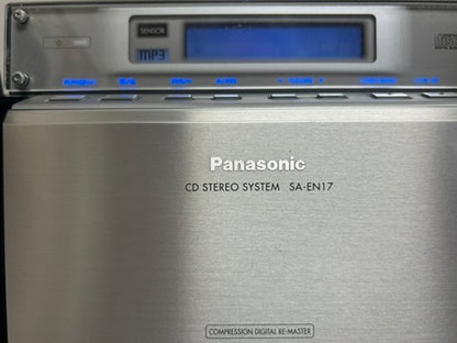 Panasonic SA-EN17 CD, MP3, Radio,  RW Playback Player w/ Optimus Speakers *REMOTE*