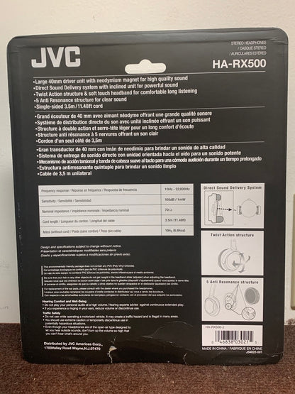 JVC HA-RX500 Headphones