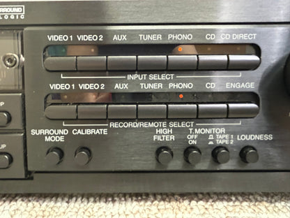 Carver CT-17 Preamplifier/Tuner * Fully Serviced * Tuner does work but can't lock stations * AS IS