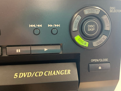 Panasonic DVD-C51 CD/DVD Carousel 5 Discs