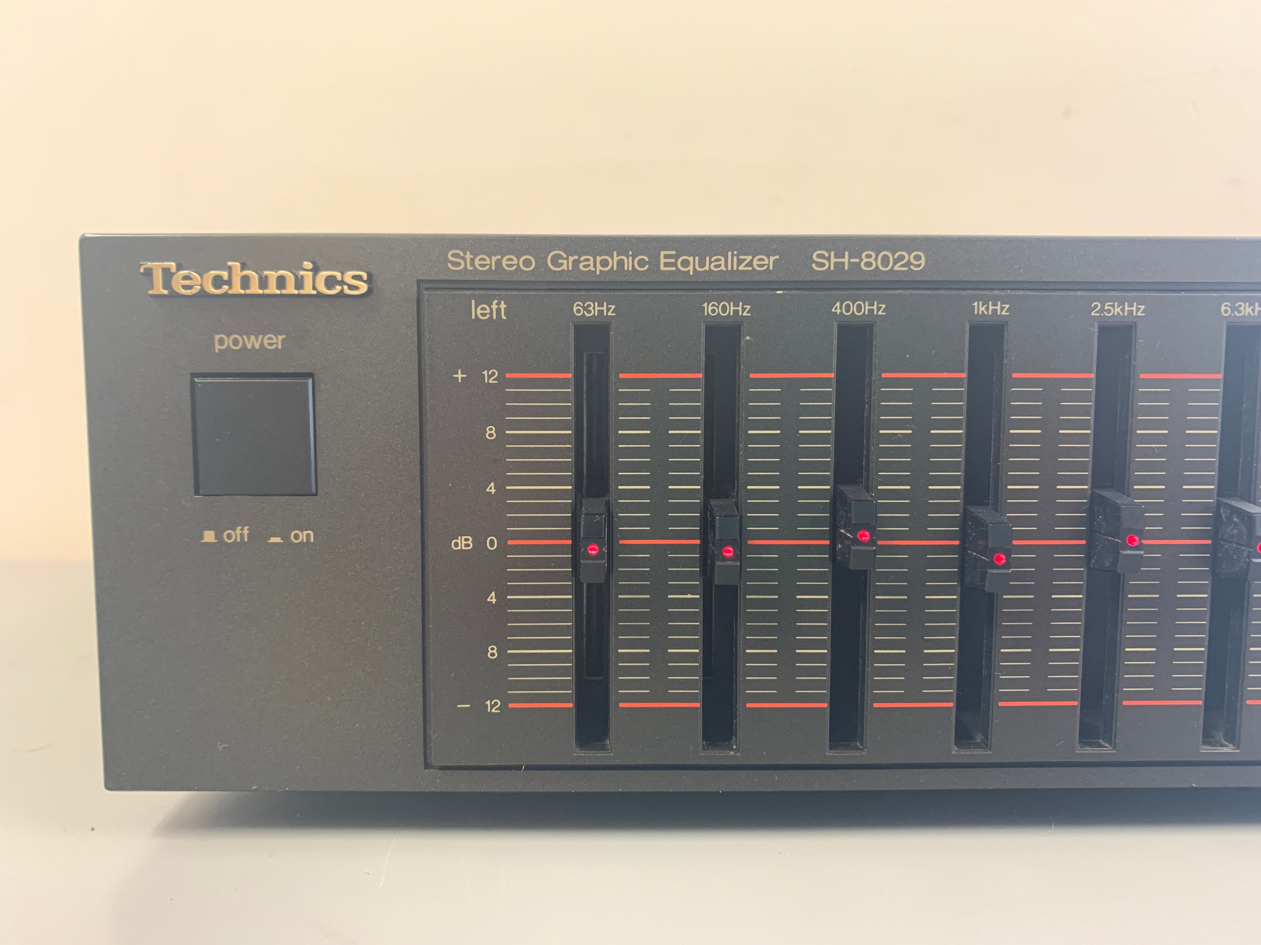 Technics SH-8029 Equalizer – The Turntable Store