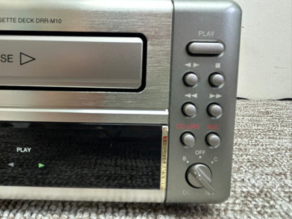 Denon DRR-M10 Single Cassette Deck * Midi Size * 100V Made in Japan * Fully Serviced