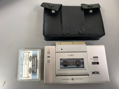 General Electric 4CM3326X BoomBox * TV * Micro-Cassette Walkman