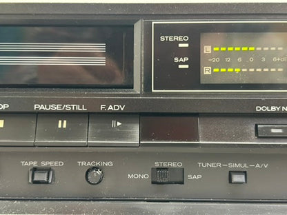 Sears 934.53451750 VHS Video Cassette Recorder * Remote * Box * New Belts * Fully Serviced