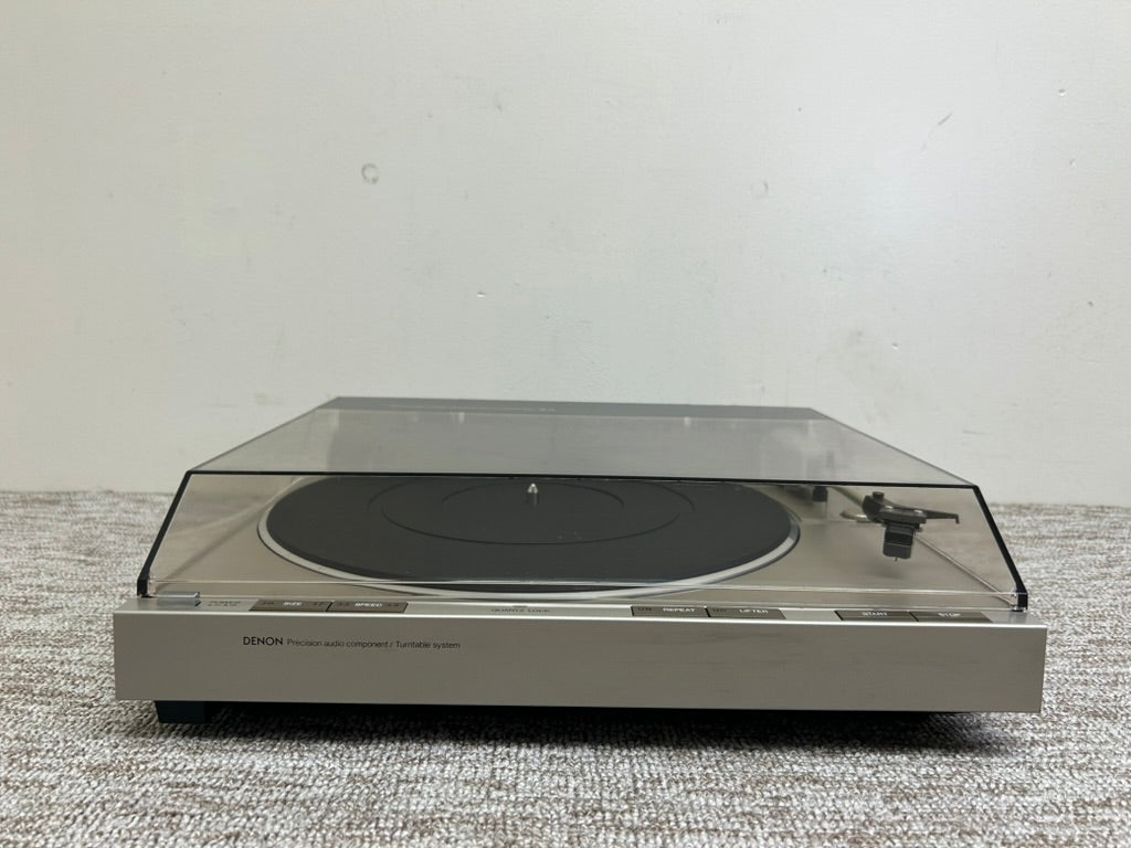 Denon DP-11F Direct Drive Turntable Fully Automatic Quartz Lock * Fully Serviced * Signet Cartridge