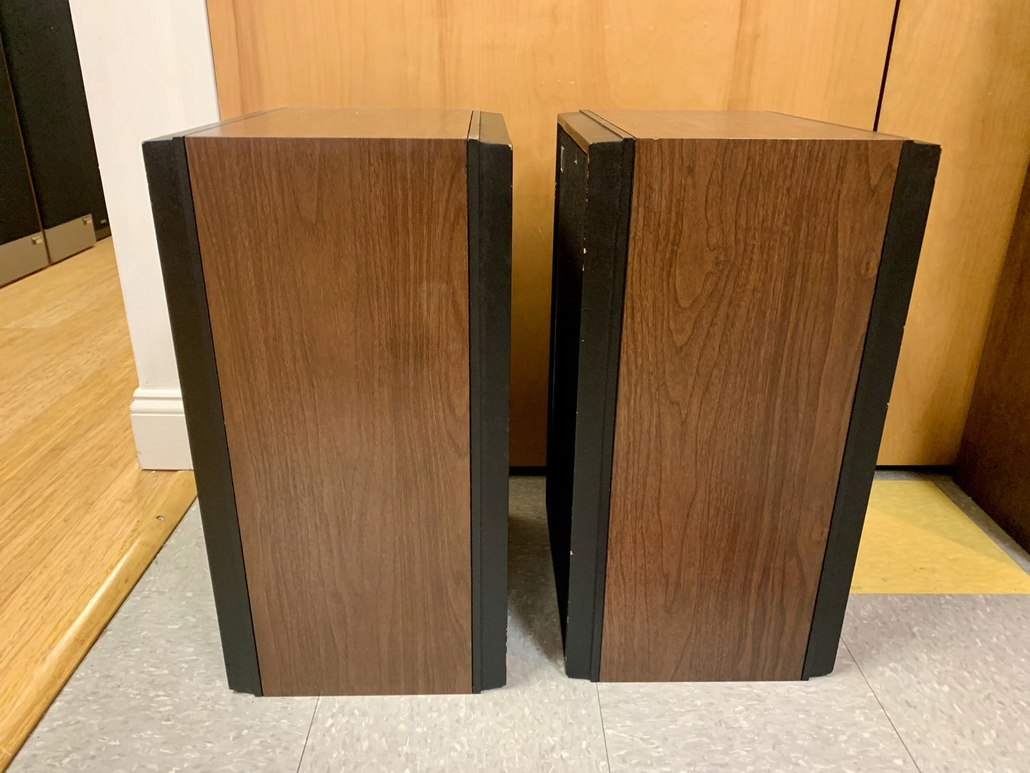 Magnavox S-8765 Floor Standing Speakers * Horn Loaded