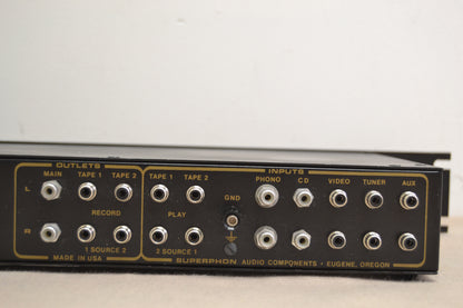 Superphon Revelation II Stereo Preamplifier * Manual *
