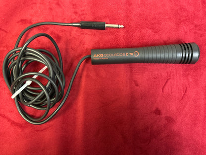 AKG Acoustics D70 Dynamic Cardioid Microphone