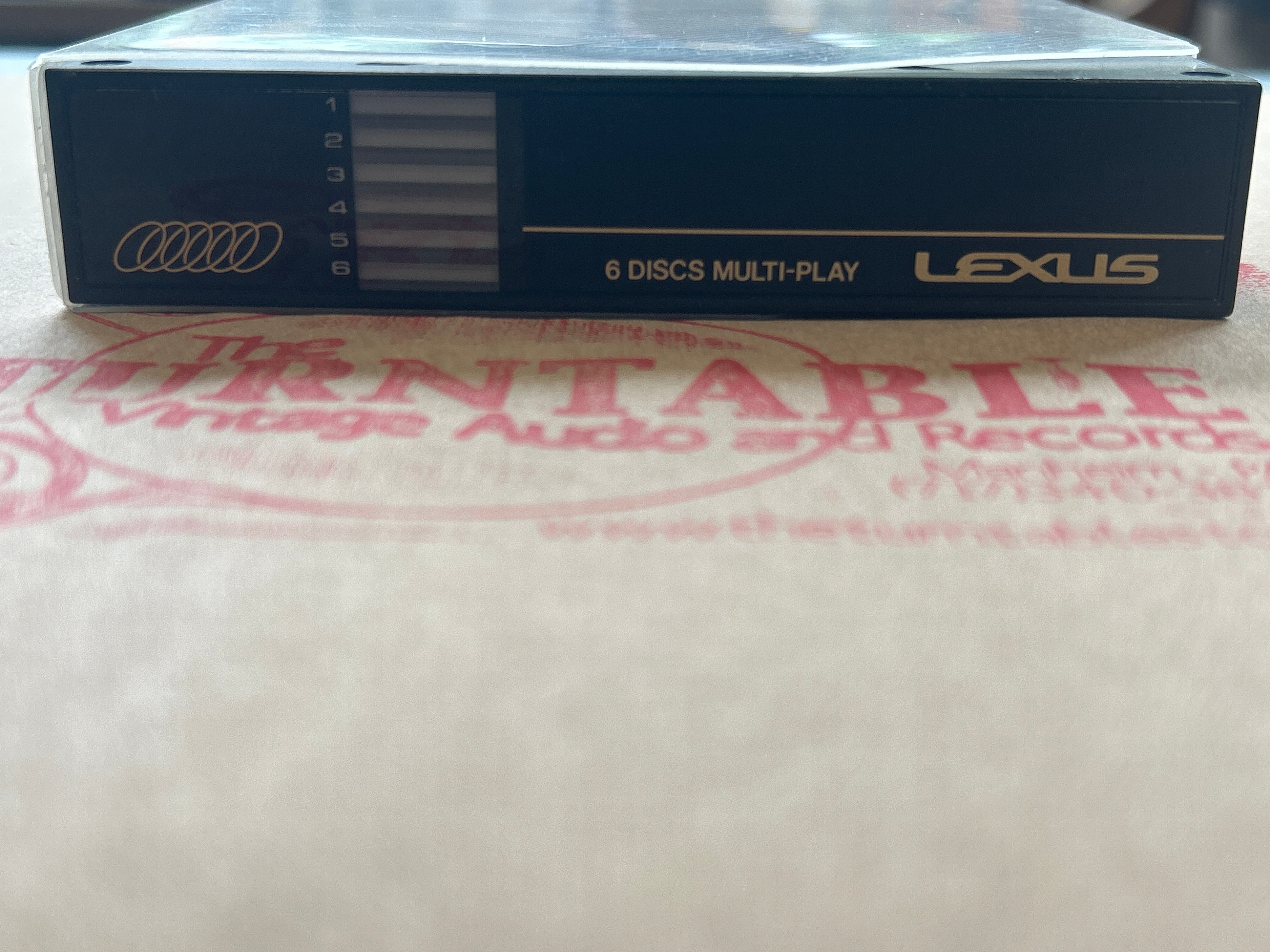 Lexus 6 Disc CD Magazine Used