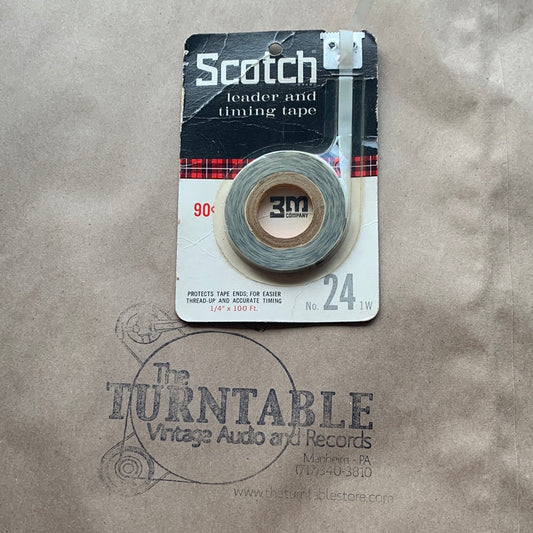 Scotch Leader and Timing Tape NO.24 1/4" x 100 FT