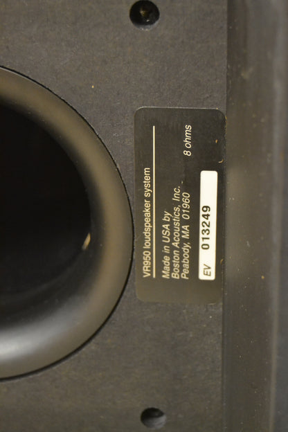 Boston Acoustics VR950 Floor Standing Speakers * No Store Shipping * Fully Serviced