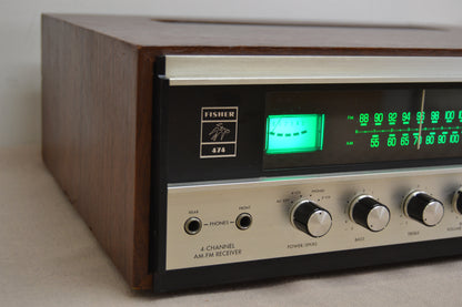 Fisher 474 Stereo Receiver * 1974 * Quad * Fully Serviced