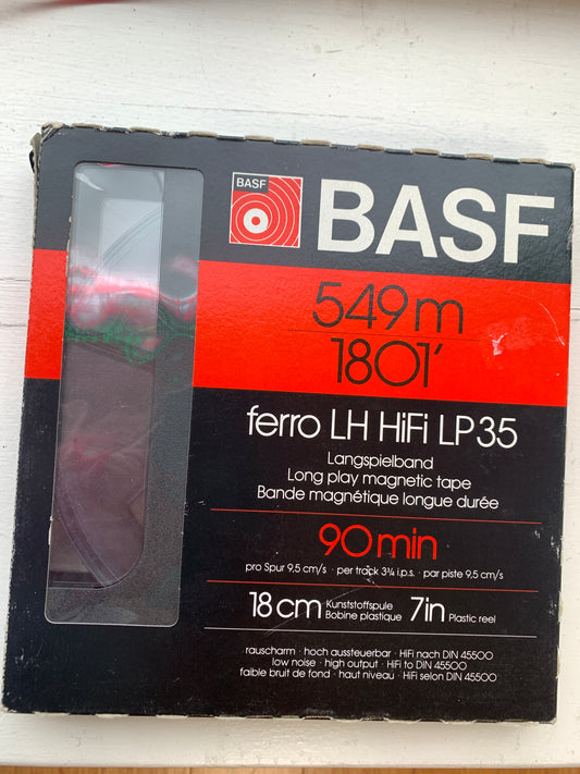 7 Inch BASF Reel Tape
