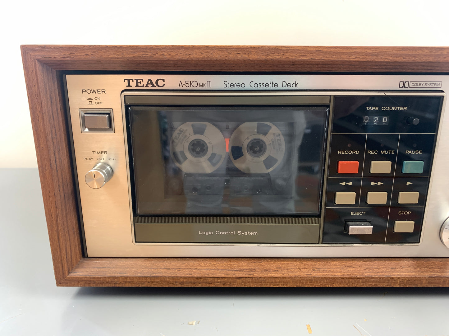 TEAC A510MK2 Single Cassette Deck * Wood Case