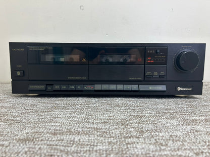 Sherwood DD-1030 Double Cassette Deck * Fully Serviced * new Belts