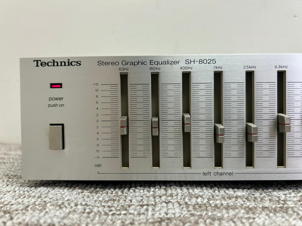 Technics SH-8025 Stereo Graphic Equalizer * Fully Serviced