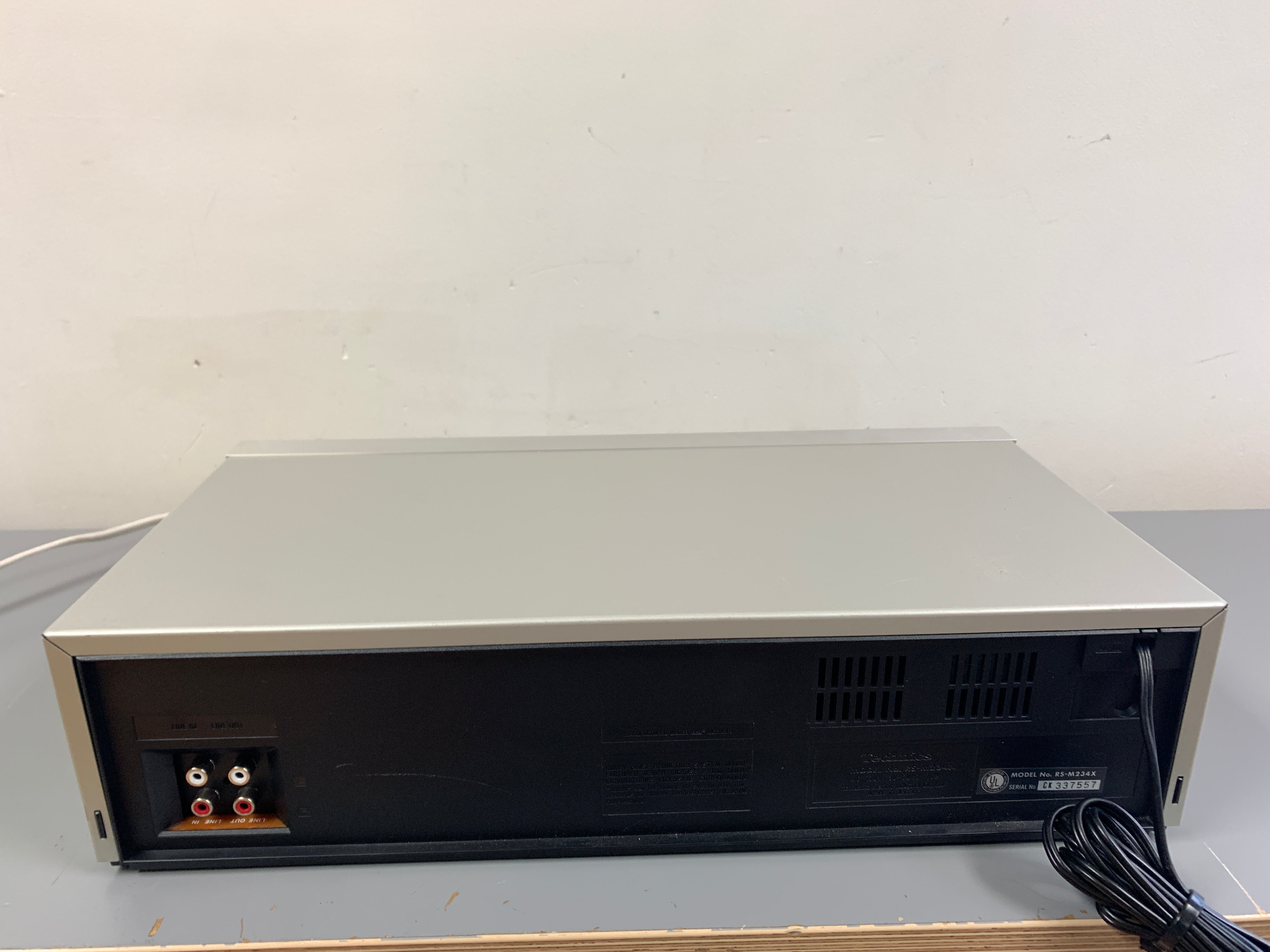 Technics M234X Single Cassette Deck – The Turntable Store