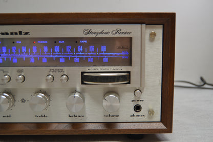 Marantz 2265B Stereo Receiver * 65W * Power Recapped * Fully Serviced * LED Lights * New Heiukko Hardwood Case
