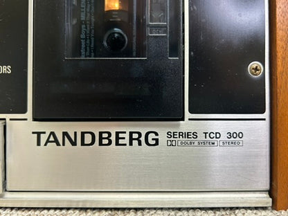 Tandberg TCD-300 Single Cassette Deck * Fully Serviced * New Belts