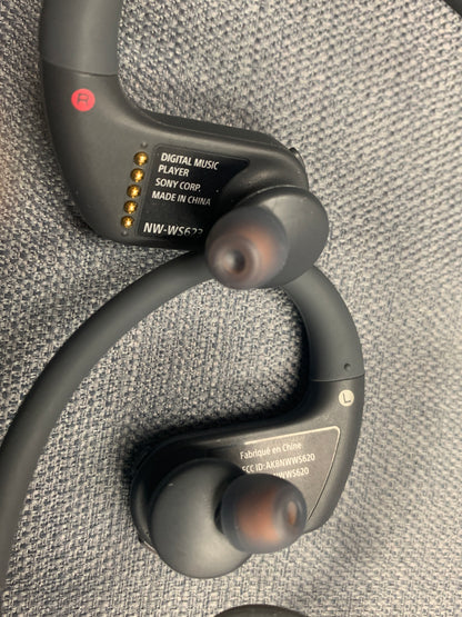 SONY NW-WS623 Wireless Bluetooth Headphones w/ Charger