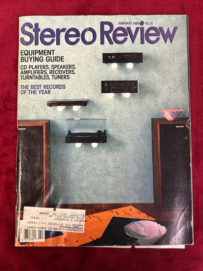 Stereo Review Magazine (80s) *See Photos For Available Magazines