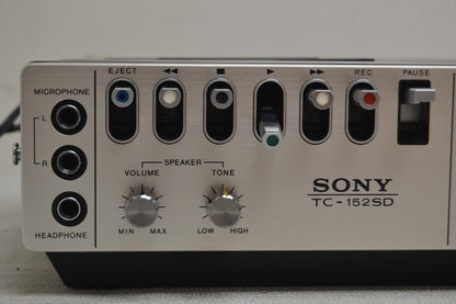 SONY TC- 152SD (TC-2850SD) Cassette Deck - RARE * Box * Leather Case * Manual * Fully Serviced
