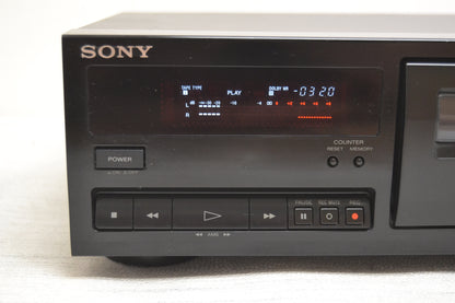 Sony TC-K461S Single Cassette Deck * Fully Serviced * New Belts