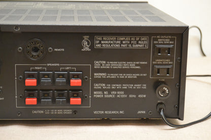 Vector Research VRX-9000 Stereo Receiver * 80W RMS * 1980