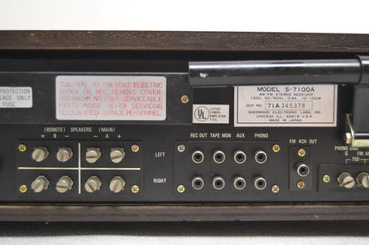 Sherwood S-7100A Stereo Receiver * 20W RMS * Fully Serviced