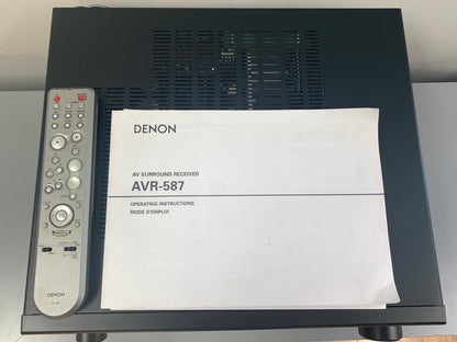 Denon AVR-587 *Manual * Remote