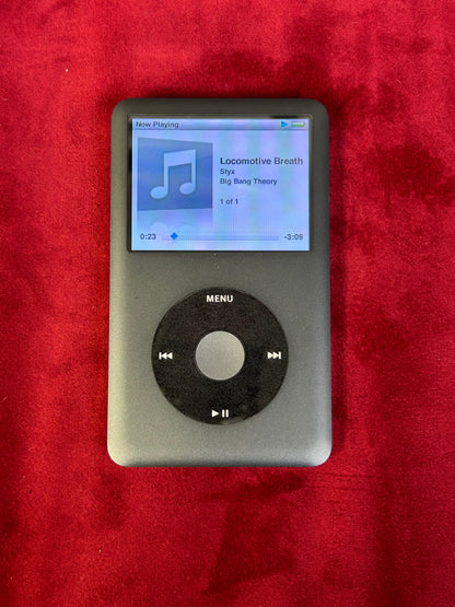 Apple iPod Classic Black A1238 180gb *New Battery *Accessories