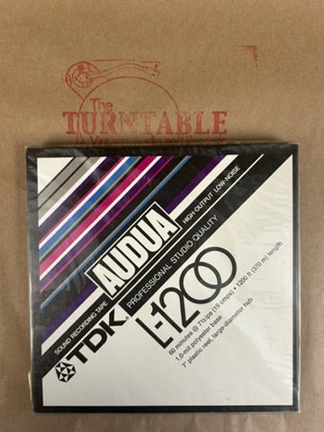 TDK L-1200 Recording Tape 7" 1200 FT * NOS SEALED