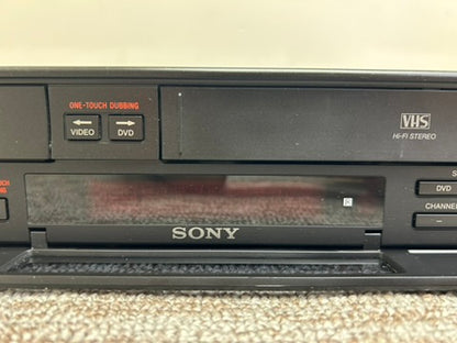 Sony RDR-VX560 VHS and DVD Recorder Combo * Remote * Fully Serviced