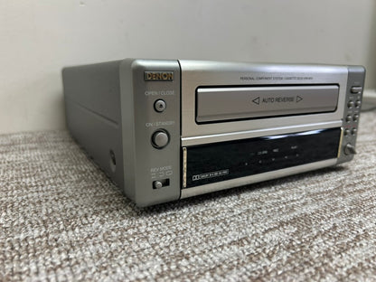 Denon DRR-M10 Single Cassette Deck * Midi Size * 100V Made in Japan * Fully Serviced