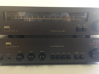 NAD Integrated Amp 4020 & Tuner 3020