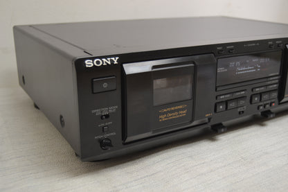 Sony TC-WE435 Double Cassette Deck * Fully Serviced * New Belts