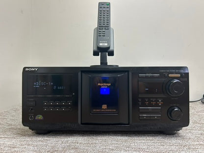 Sony CDP-CX400 CD Changer * 400 Discs * Remote * Fully Serviced * New Belts