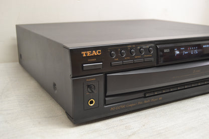 Teac PD-D2700 Cd Changer * 6 Discs * Fully Serviced * New Belts * Remote * Manual