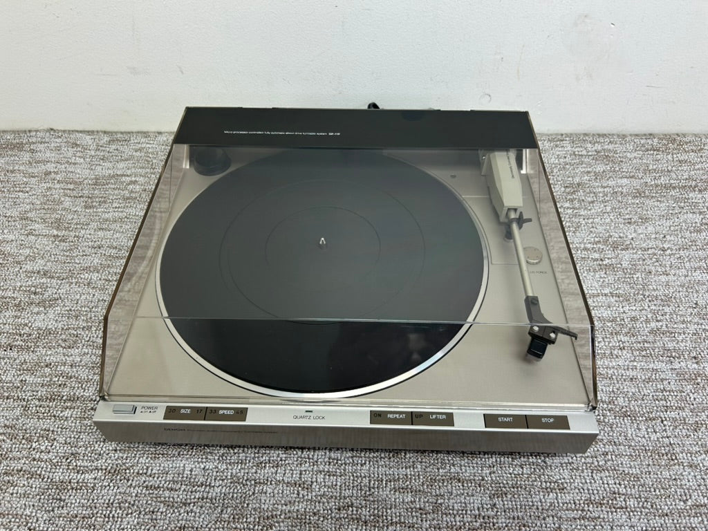 Denon DP-11F Direct Drive Turntable Fully Automatic Quartz Lock * Fully Serviced * Signet Cartridge